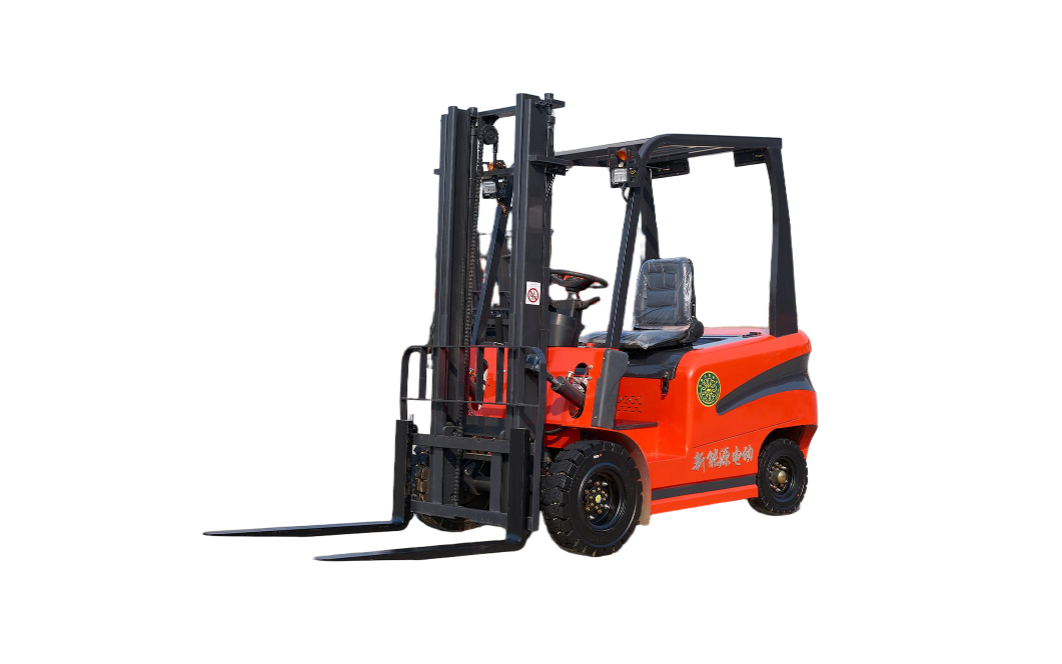 Complete side view of the K2-3.0T Premium 3-ton balanced forklift on white background showing full machine profile