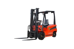K2-3.0T Standard balanced forklift isolated on white background 45-degree view