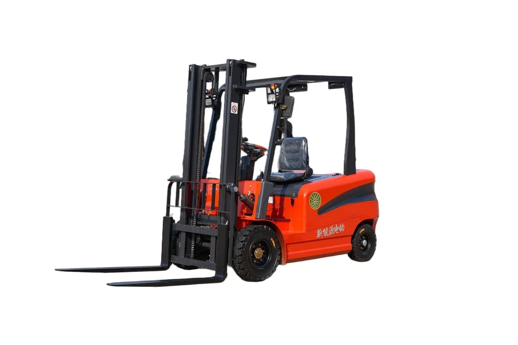 K2-3.0T Standard balanced forklift front three-quarter view on white background