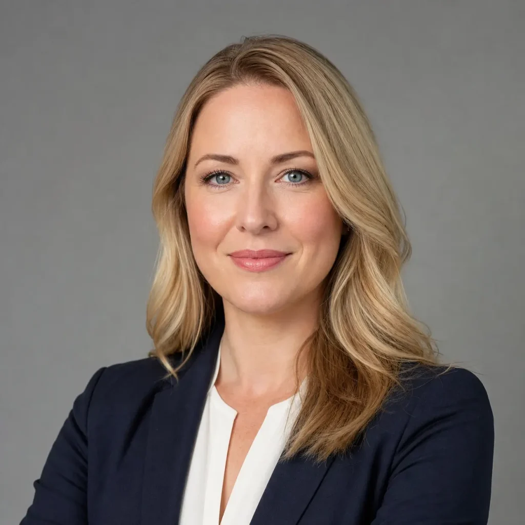 Emma Williams, Industry Analyst and Chief Analyst at LT FORKLIFT Market Research, professional corporate headshot